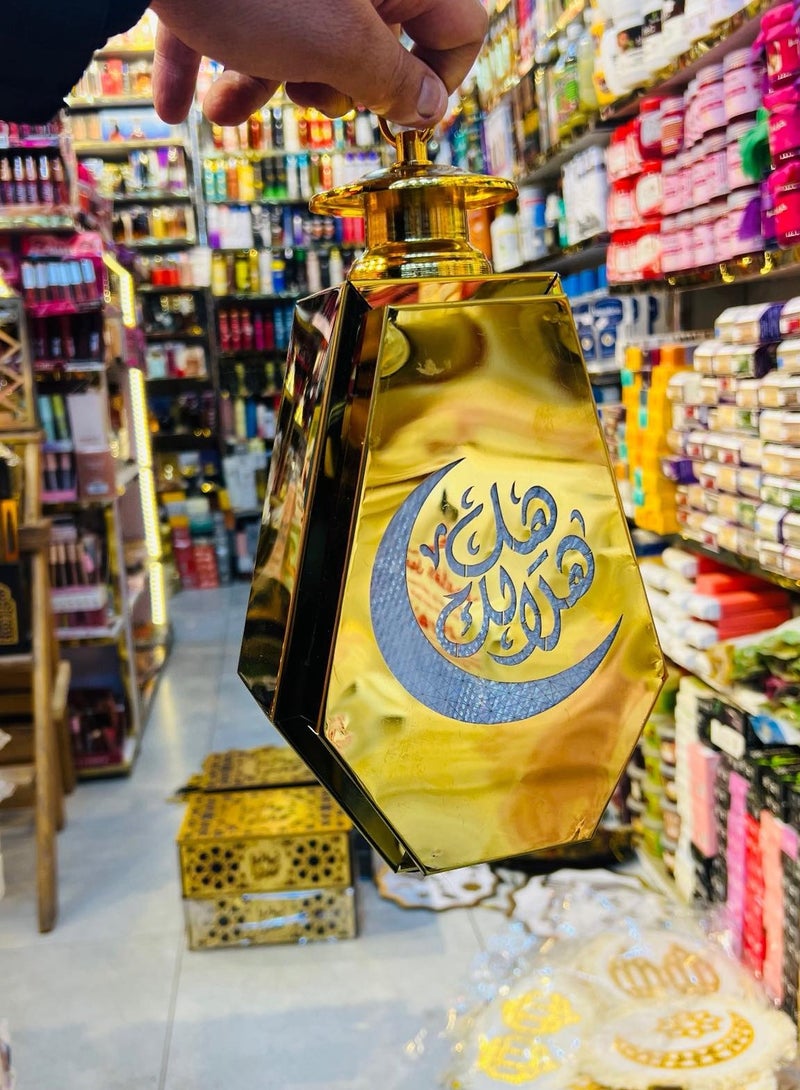 ✨ فانوس رمضان بنور مختلف😉🌙 تفاصيل ذهبية راقية وإضاءة دافئة تملأ المكان بهدوء وروح الشهر الكريم 🌙🤍 - Image 3